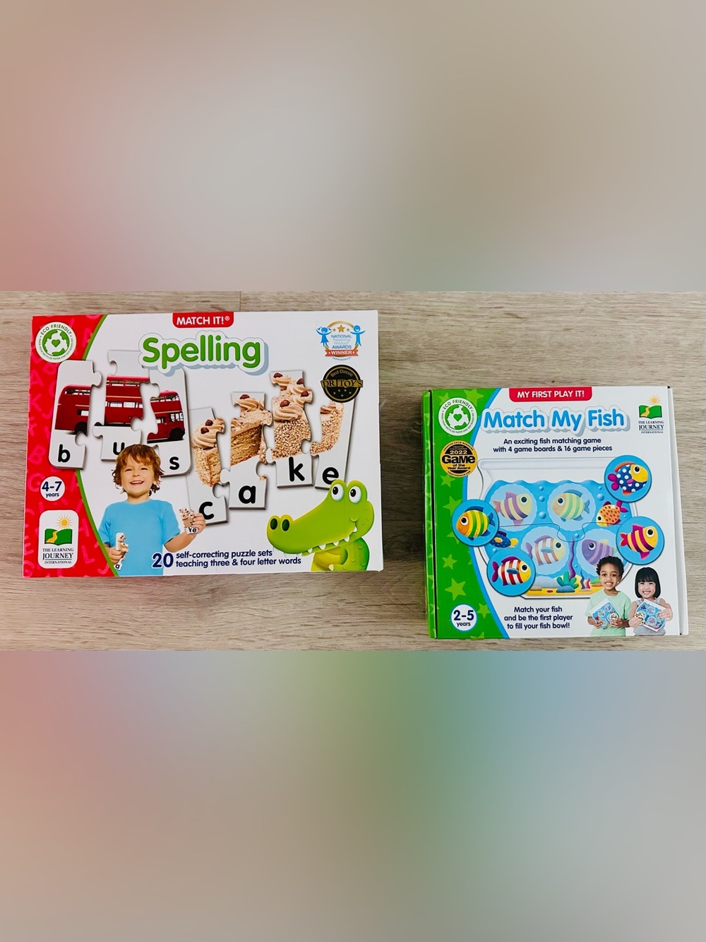 THE LEARNING JOURNEY Match-It! BUNDLE - Spelling AND Matching